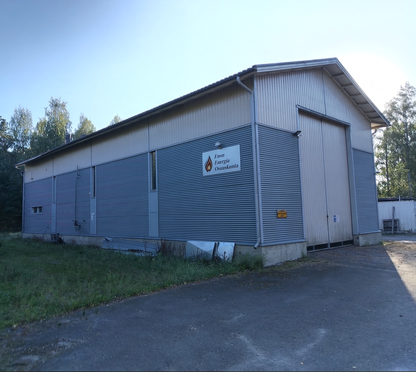 Kuva Uimaharjun lämpölaitoksesta